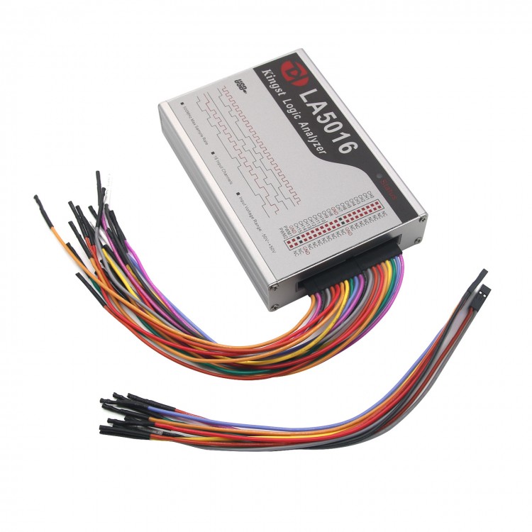 LA5016 USB Logic Analyzer 16 Channels Max Sampling Rate 500M 10G Depth