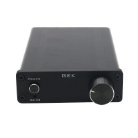 G.E.K GA-98 TDA7498E 2.0 Channel 160Wx2 HIFI Digital Amplifier Audio Power Amp + Power Supply-Black