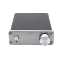 G.E.K GA-98 TDA7498E 2.0 Channel 160Wx2 HIFI Digital Amplifier Audio Power Amp + Power Supply-Silver