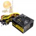 1300W Modular Power Supply for 6 GPU Eth Rig Ethereum Coin Mining Miner Machine