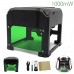 1000mW Mini USB Laser Engraver Mark Printer Cutter Carver Engraving Machine US Plug