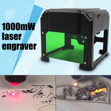 1000mW Mini USB Laser Engraver Mark Printer Cutter Carver Engraving Machine US Plug