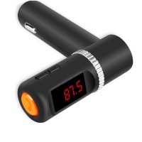 Bluetooth Car Charger MP3 Player Stereo FM Transmitter USB Charging BC08B