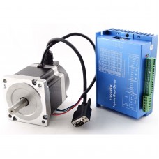 CNC Hybrid Closed loop Stepper Servo Drive Driver 2HSS86H + 4.5N.M Motor + Encoder