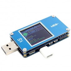 U3_MFI USB Voltage Ammeter Capacity Tester PD Trigger Fast Charge Power TYPE-C Tester QC Standard Version