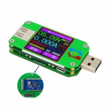 UM24C USB 2.0 Color LCD Display Tester Voltage Current Meter Voltmeter Measure  