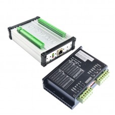 MACH3 4 Axis Montion Controller NVEC4 + Stepper Motor Controller FMD2740C 
