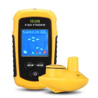 Lucky 100m Alarm Sonar 40M/130FT Depth Ocean Wireless Fish Fishing Finder