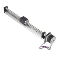 Threaded Rod Linear Guide Rail with Motor and Ball Screw for CNC Linear Actuator 400MM