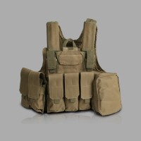 Tactical Vest Molle Combat Assault Plate Carrier Vest Tactical & Duty Gear 