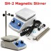 220V Magnetic Stirrer Mixer SH-2 Stirring Machine Thermostatic Heating Hot Plate