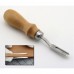 Leather Craft Punch Tools Kit Stitching Carving Working Sewing Saddle Groover
