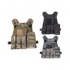 Tactical Military Vest SWAT Police Airsoft Molle Combat Assault Plate Carrier