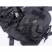 Black US Navy Seal Modular Load Swat Assault Tactical Vest 