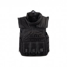 Tactical Military SDU Airsoft Paintball Wargame Plate Carrier Combat Vest Black