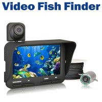 Dual Lens 2.0 Mega Pixels Underwater Fishing Camera Recorder for 720P LCD Display 20m Fish Finder DVR  