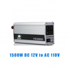 1500W DC 12V to AC 110V Car Power Inverter Charger Converter Adapter Modified Sine Wave