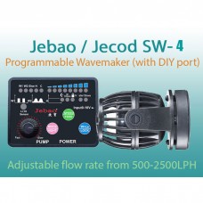 Jebao Upgraded SW-4 Programmable Wavemaker Marine Coral Reef Aquarium Fish Tank 