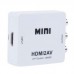 Mini 1080P HDMI to RCA Audio Video AV CVBS Adapter HD MINI HDMI2AV Converter BOX for TV PC PS3 VCR DVD PAL