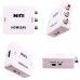 Mini HD Video Converter Box HDMI to RCA AV/CVSB Video HDMI2AV Support NTSC PAL Output HDMI to AV Adapter