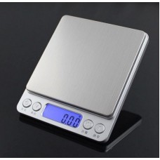 500g 0.01  Portable Mini Electronic Digital Scales Pocket Case Postal with 2 Trays