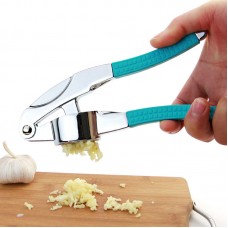 Garlic Press Slicer Tool Kitchen Alloy Mini Steel Grind Cheese Cutter Squeeze Tool