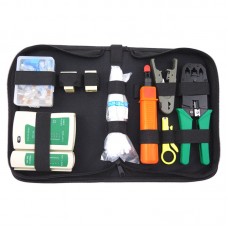 11 in 1 Network Computer Maintenance Repair Tool Cable Tester Screwdriver Crimper Pliers Kit