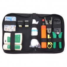 11 in 1 Network Computer Maintenance Repair Tool Cable Tester Screwdriver Crimper Pliers Kit