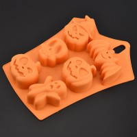 Halloween Chocolate Mold Silica Gel Model Baking Cake Mould Bakeware Baking Tools