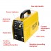 220V ZX7-200 Mini DC Inverter MMA Welder Household Electric IGBT Welding Machine