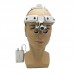 2.5X Surgical Medical Surgeon Operation Magnifier 3W LED Headlight Loupe Medical Headband Magnifier