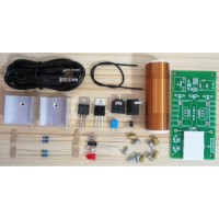 Mini Tesla Coil Kit 15W Mini Music Tesla Coil Plasma Speaker Tesla Wireless Transmission  DIY PCB Kits