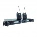 Dual Channel UHF Wireless In Ear Monitor System Transmitter Receiver for Stage Performance 150M 