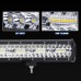 23" CREE LED Light Bar 3Rows SPOT FLOOD 4x4 Driving Work Fog Lamp 1600W
