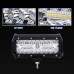 2pcs 7 Inch CREE LED Work Light Bar 3Rows SPOT FLOOD 4x4 Driving Fog Lamps 2x 400W 7"