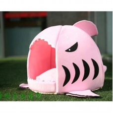 Dog Bed Pet Cat Bed Shark Kennel Cats House Small Mini Nest Guinea Pig Bed Interesting Pets House