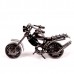 Motorcycle Model Retro Motor Figurine Iron Motorbike Prop Handmade Boy Gift Kid Toy Decor