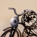 Retro Vine Art Tricycle Wine Rack European-style Iron Wine Holder Frame Home Furnishing Articles