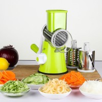 Round Mandoline Slicer Vegetable Cutter Manual Potato Julienne Carrot Slicer Cheese Grater 