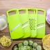 Vegetable Slicer Set Stainless Steel Cutting Vegetables Grater Gadget Cutter Kitchen Gadget 