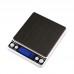 500g/0.01g LED Digital Scale Sterling Jewelry Scale Pocket Electronic Weighting Scales with 2 Trays