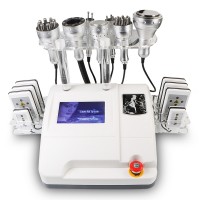 8 in 1 Ultrasonic Cavitation Vacuum RF Lipo Laser Body Slimming Health Machine