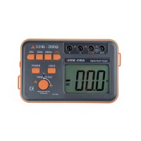 VC4105A LCD Digital Earth Resistance Tester Ground Resistance Voltage Meter 