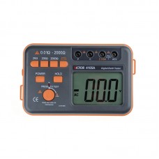 VC4105A LCD Digital Earth Resistance Tester Ground Resistance Voltage Meter 