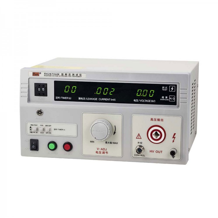 RK2670AM Hipot Tester Withstanding Voltage Tester AC Voltage 5KV