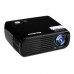 LED HD 1080p Projector Multi-media LCD 3D Home Cinema Theater 2600 Lumens 