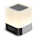 Touchable Lamp LED Clock Speaker with Wireless USB Alarm Clock Speaker MX-08