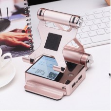 Bluetooth Speaker Powerbank Speaker Mobile Phone Charger Holder 