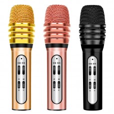 Wired W11 Microphone KTV Singing Karaoke Microphone with Earphone for Phone Sing Chat