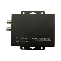 HD 4K Converter CVI/TVI/AHD+CVBS to HDMI Support 8MP AHD + CVBS to HDMI Test 1080P HDC/A